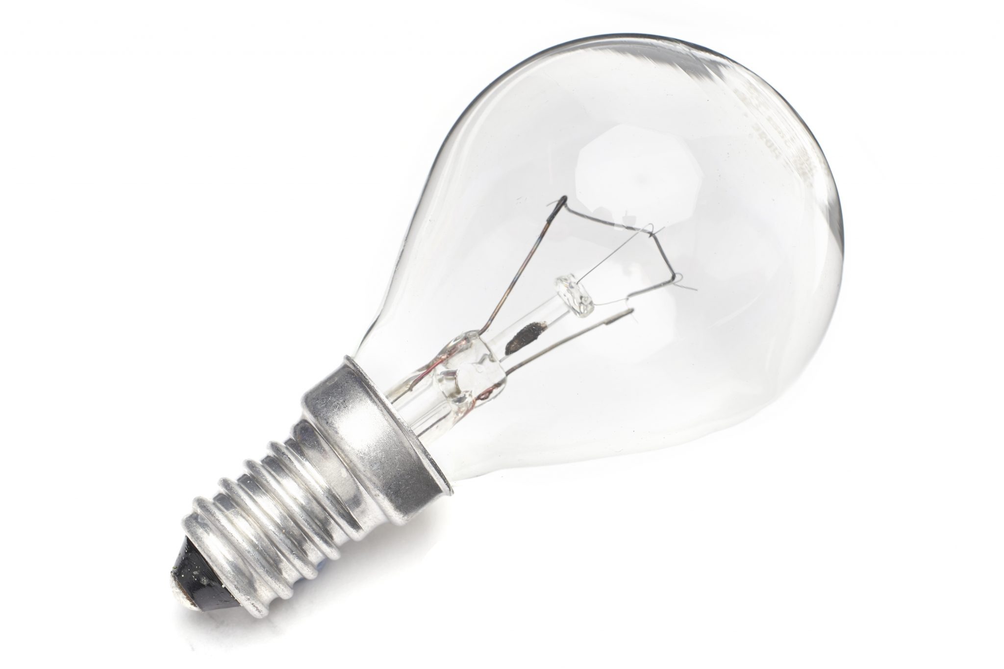 40w SES clear golf ball Light Bulbs 2 U