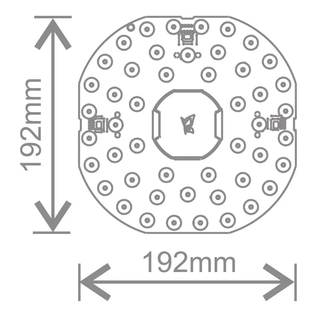 Kosnic KLED12STD/4P 12w LED 2D 4 Pin Retro-Fit CCT – Now DD218/4P-SCT - Image 3